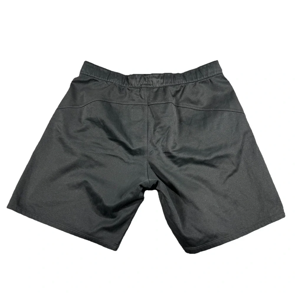 THE NORTH FACE NEVER STOP SHORTS Black  lined FLEECE SWEATS SZ Medium‎